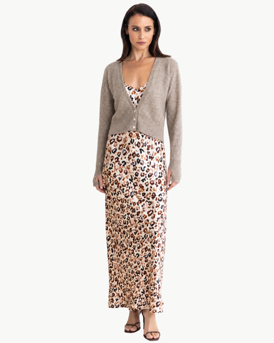 Go Silk Go Open Air Cardigan at Romi Boutique