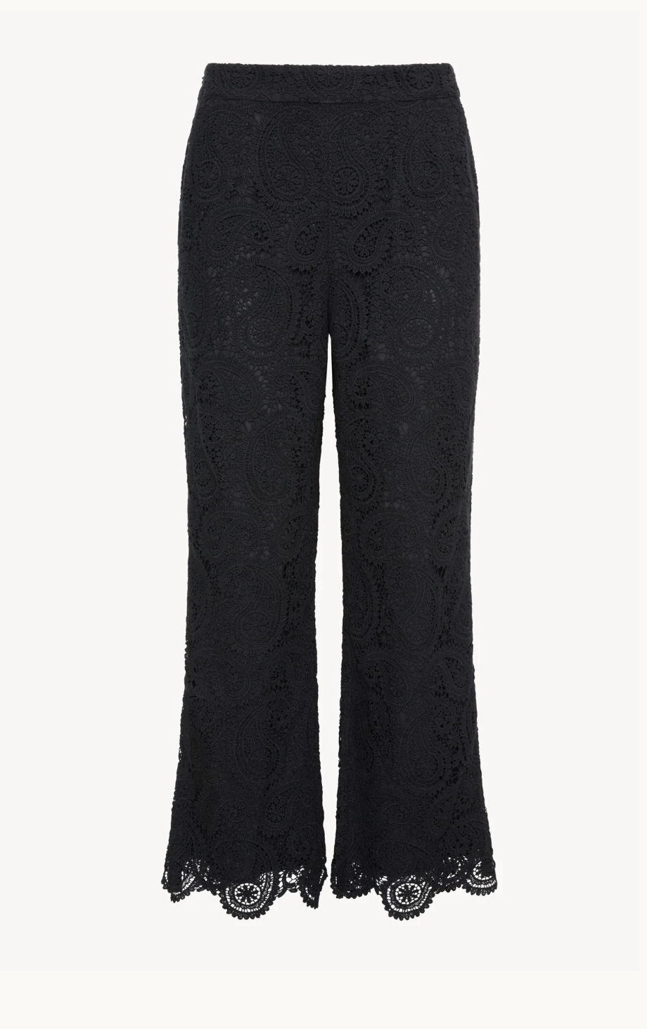 MAXINE LACE PANT IN BLACK