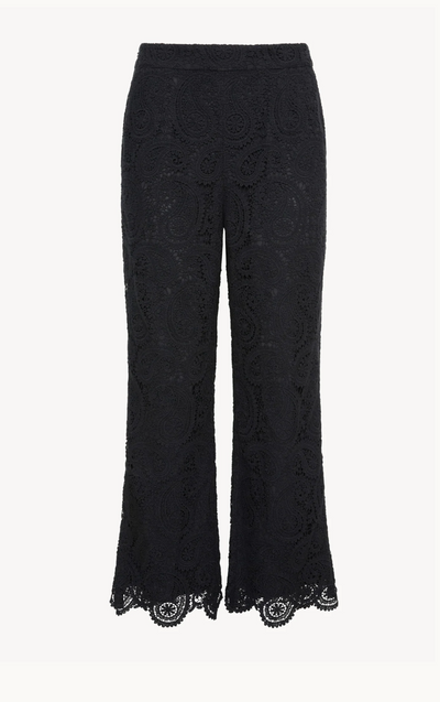 MAXINE LACE PANT IN BLACK