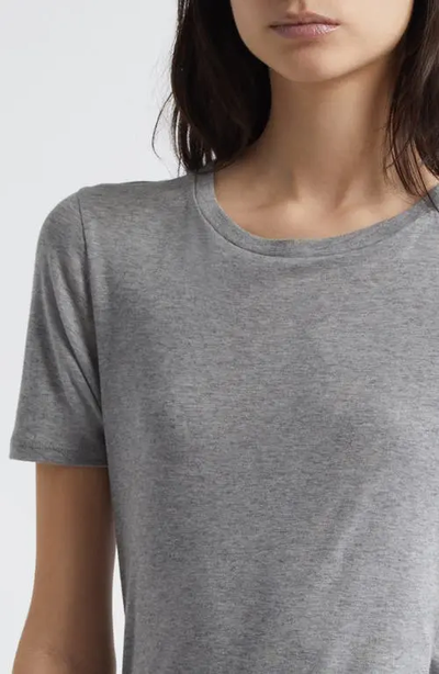 ELIN TEE IN HEATHER GREY