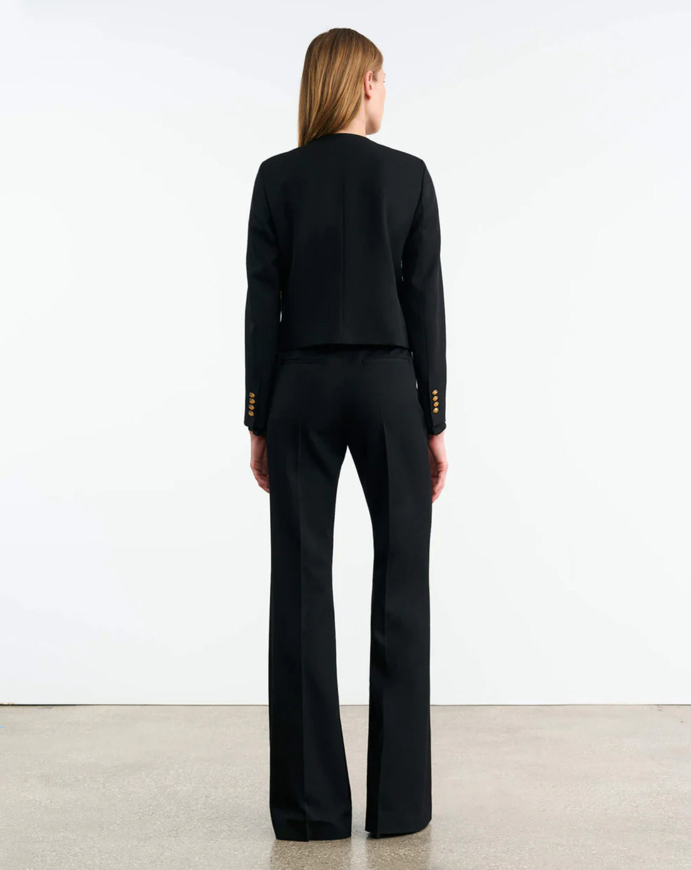 PATTI SHORT JACKET IN BLACK