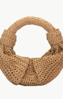 SIMON MILLER RAFFIA LOPSY BAG at Romi Boutique