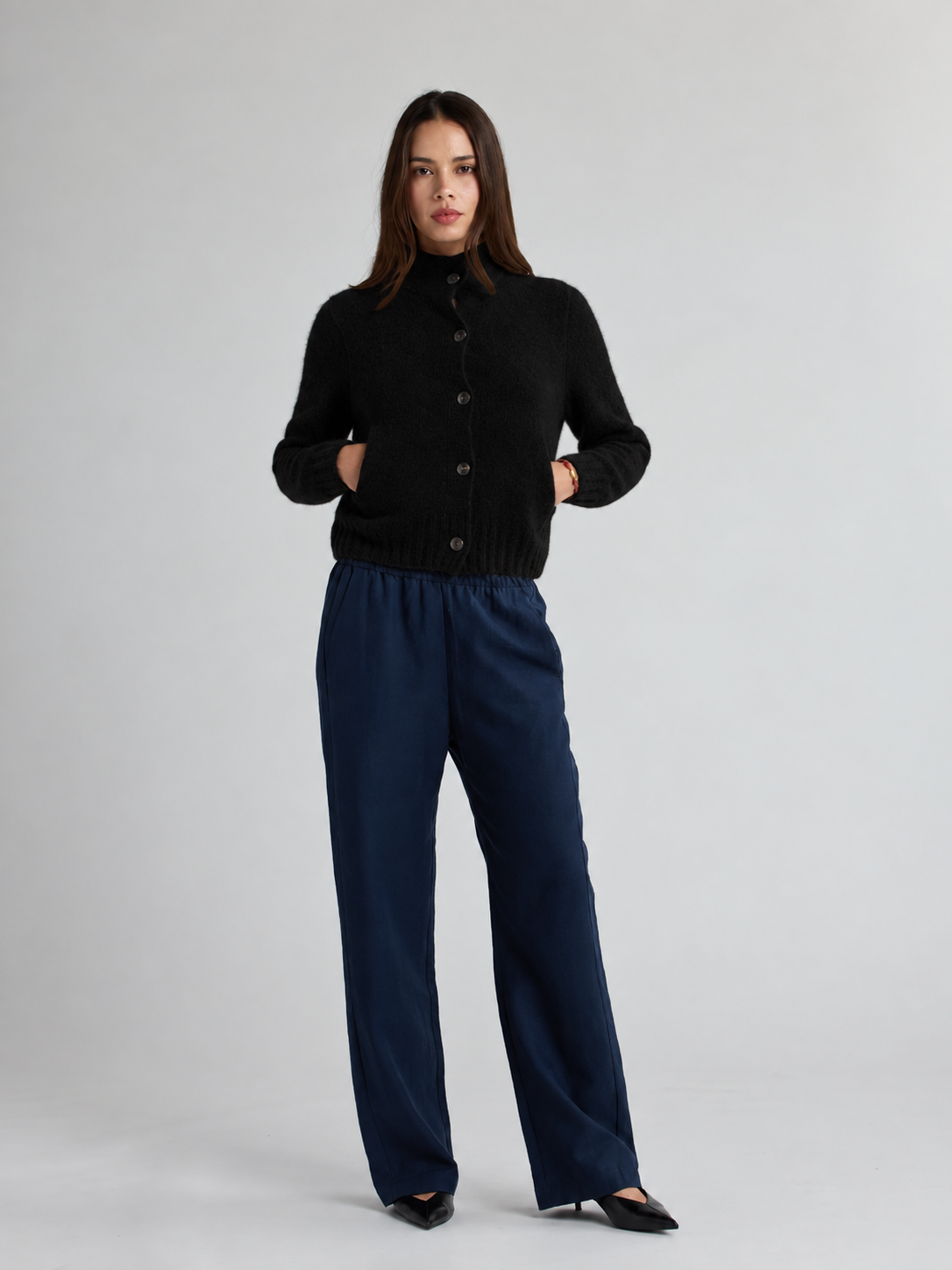 W.Cashmere Quincy Cardigan at Romi Boutique