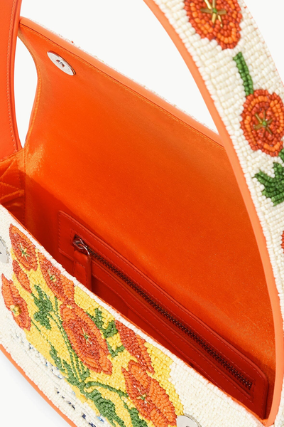 TOMMY BEADED BAG IN CALIFORNIA POPPY - Romi Boutique