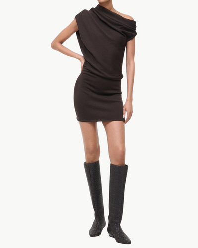 MABEL MINI DRESS IN EARTH