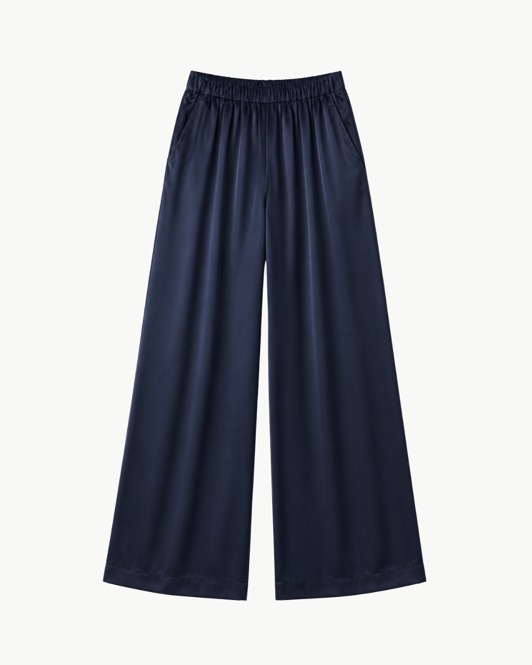 Brynn High Rise Pull On Wide Leg Pant