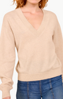 Ulla Johnson RYLA CASHMERE V-NECK PULLOVER at Romi Boutique