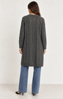 W.Cashmere Anne Cable Knit Cardigan at Romi Boutique