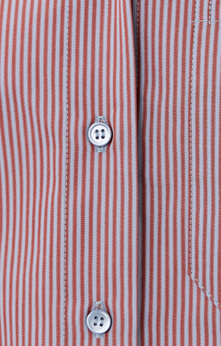 J.D. SHIRT IN RUST BLUE