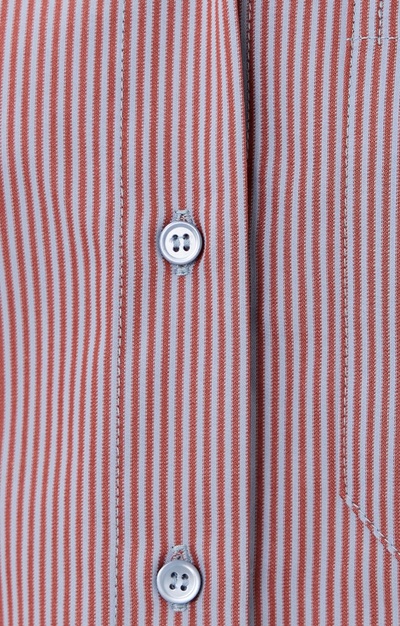 J.D. SHIRT IN RUST BLUE