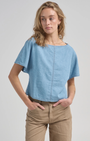 TWP SIMPLE T DENIM at Romi Boutique