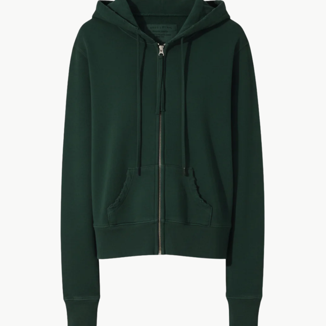 Nili Lotan Callie Zip Up Hoodie at Romi Boutique