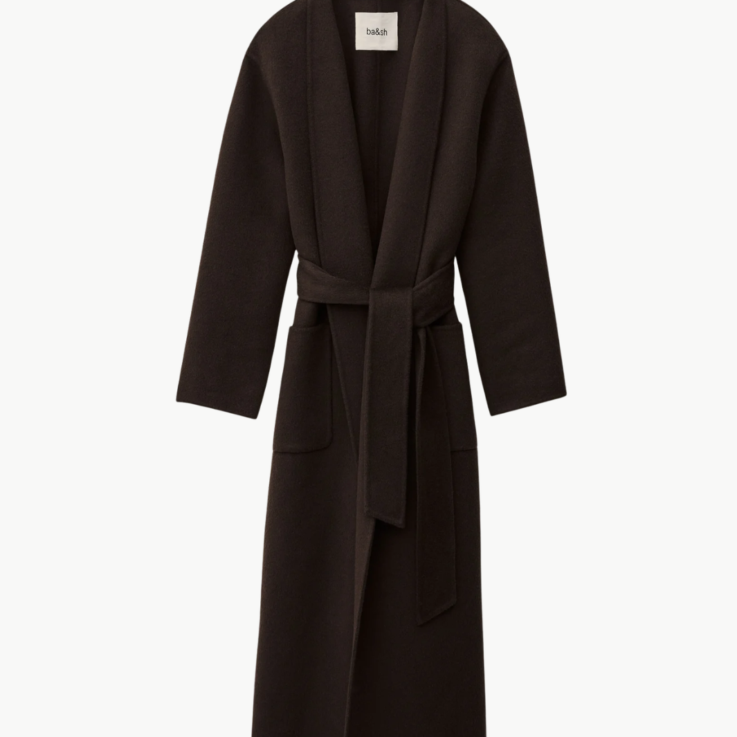 BA&SH KAY COAT at Romi Boutique