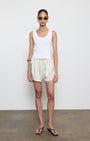 Enza Costa SUPIMA BABY RIB TANK at Romi Boutique