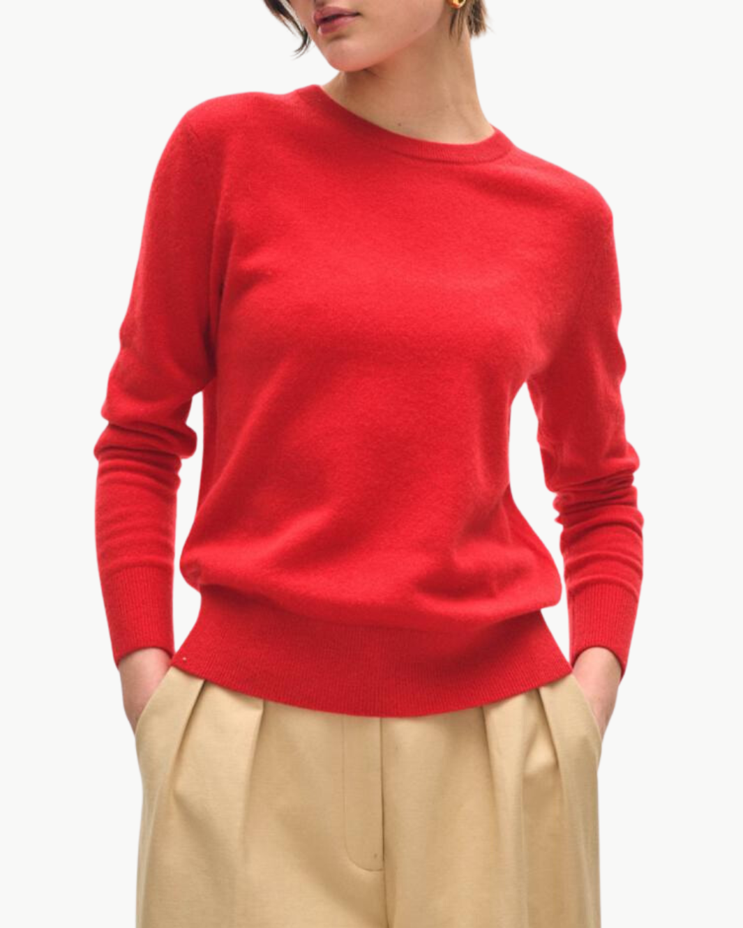CASHMERE CORE CREWNECK by White & Warren - Romi Boutique