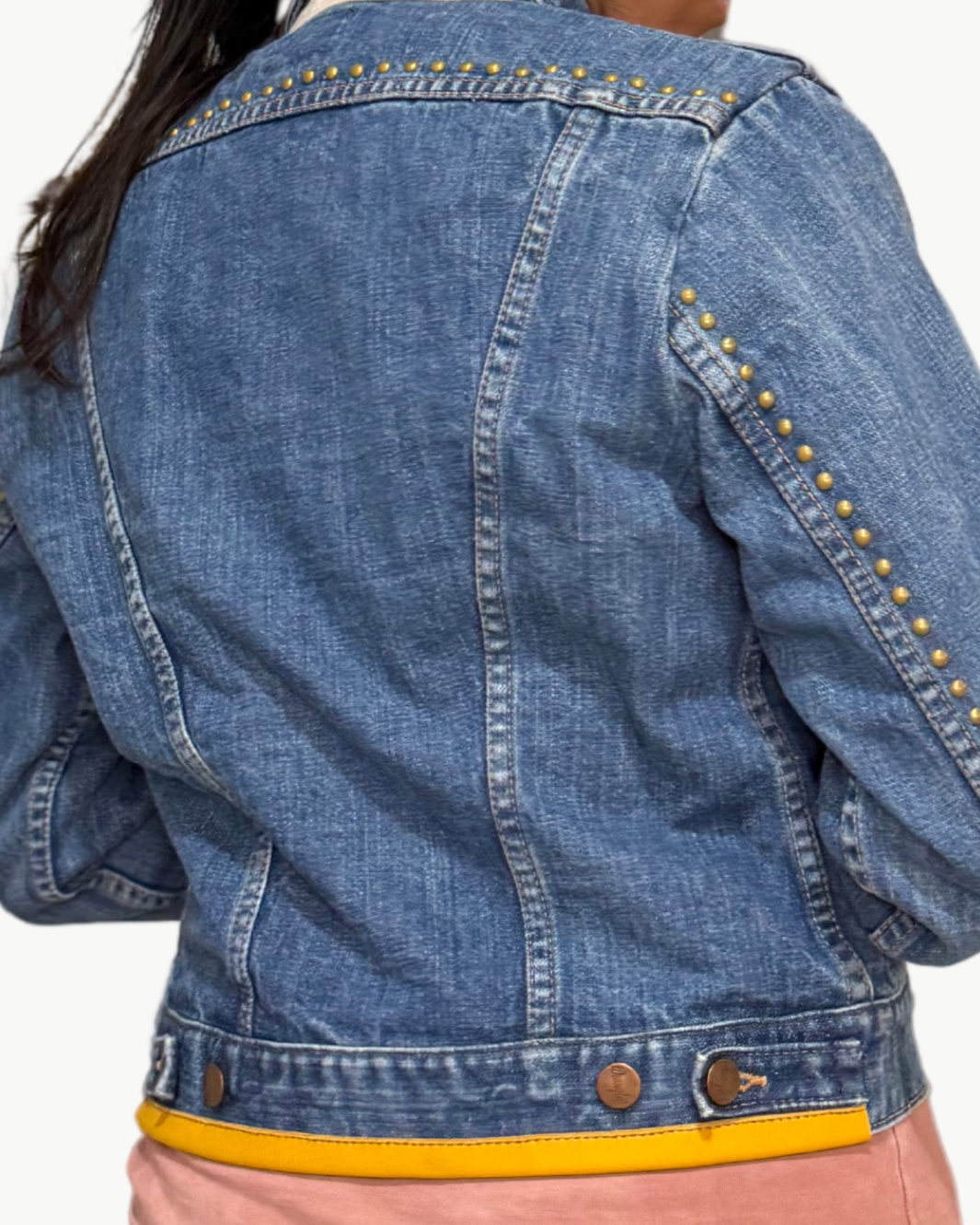 FREECITY RTU 1974 SUPERVINTAGE TURQUOISE STAR HOMESTUD JACKET at Romi Boutique