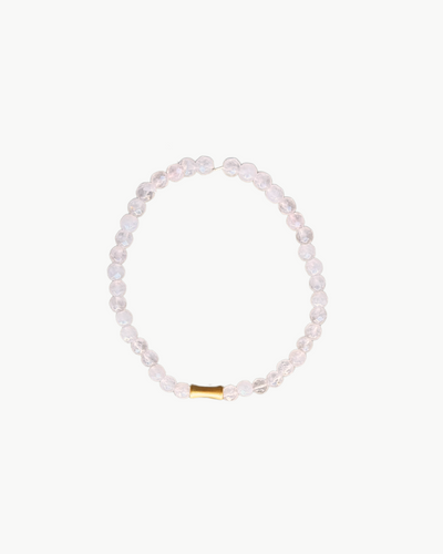 SKINNY CHARM BRACELET IN CLEAR