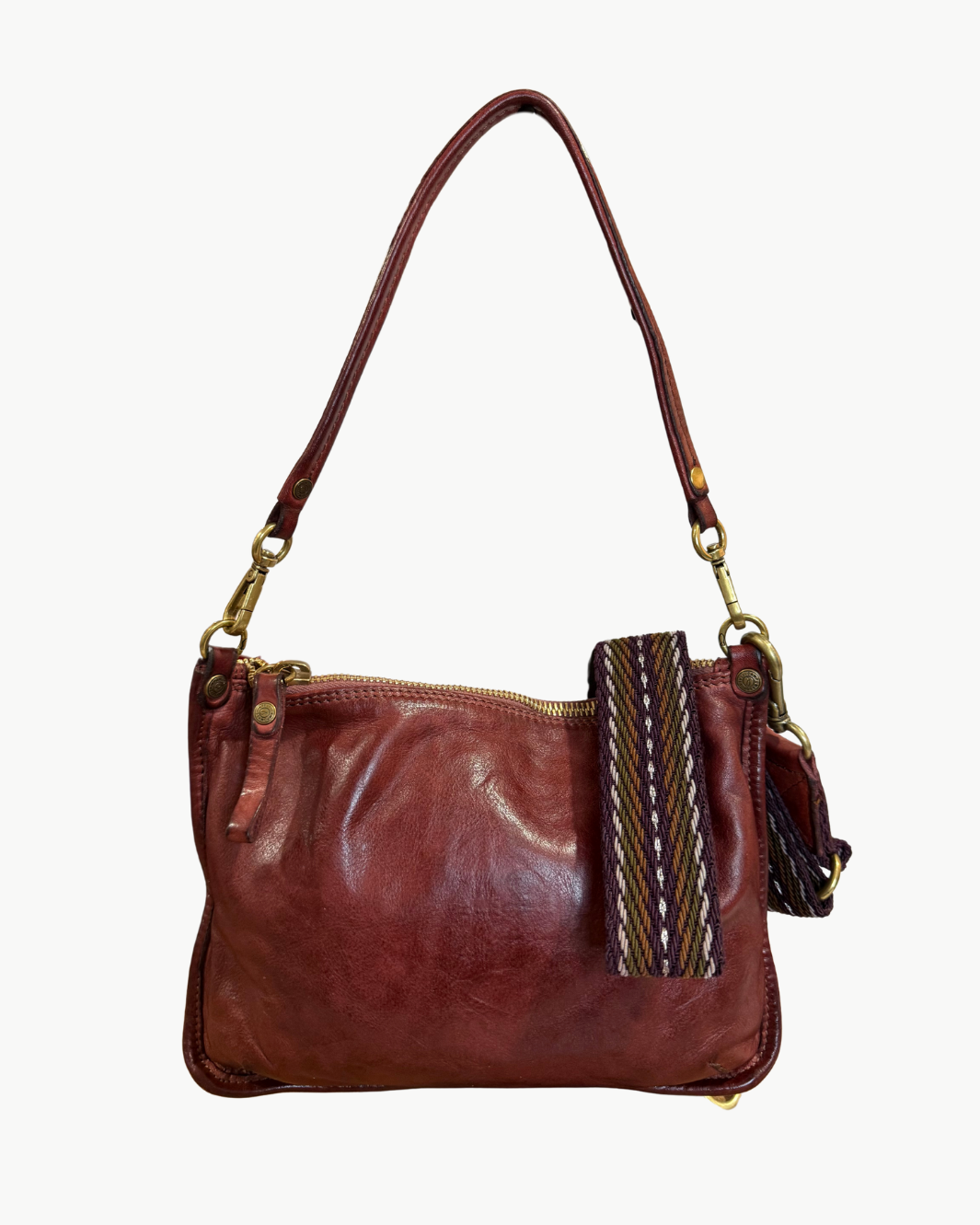 CARINA CROSSBODY IN BURGUNDY
