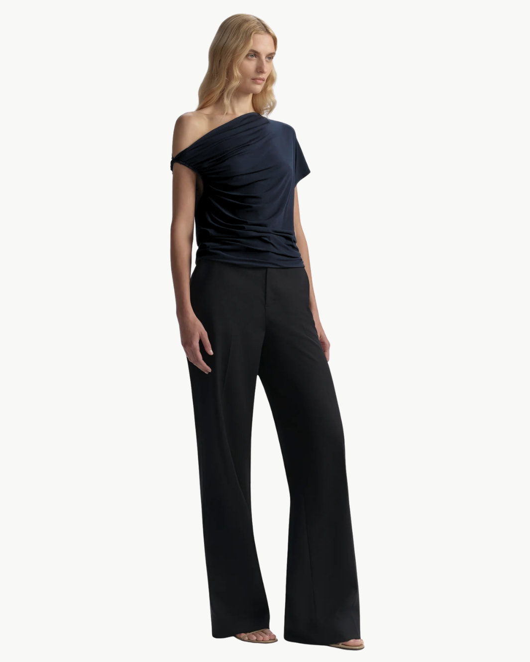 A.L.C HALLE ONE SHOULDER TEE at Romi Boutique