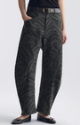 Nili Lotan Shon Zebra Pant at Romi Boutique