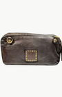 Campomaggi VACCHETTA PHONE HOLDER IN GREY at Romi Boutique