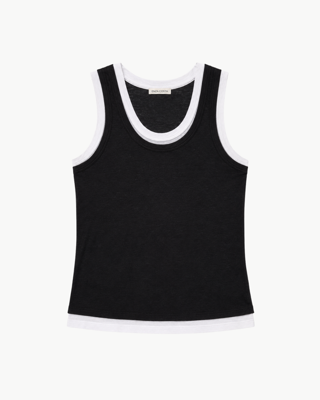 Tissue Jersey Layered Tank