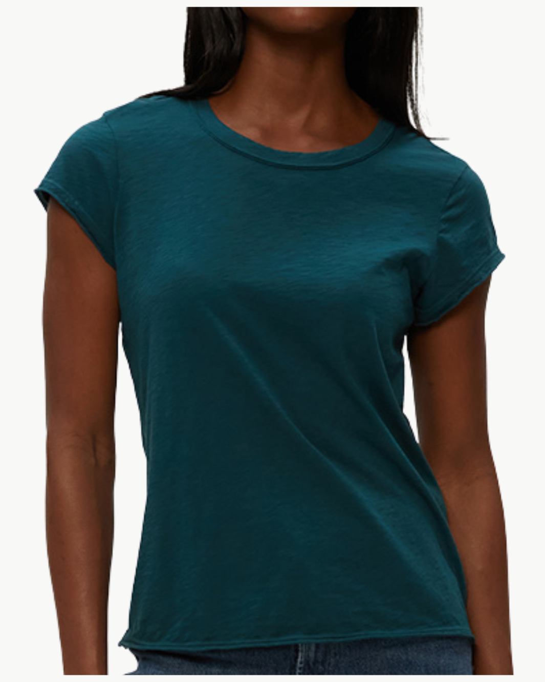 TRUDY SUPIMA TEE IN RAINFOREST