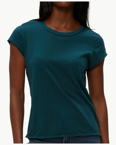TRUDY SUPIMA TEE IN RAINFOREST