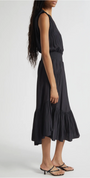 Ramy Brook COCO SMOCKED SLEEVELESS DRESS at Romi Boutique