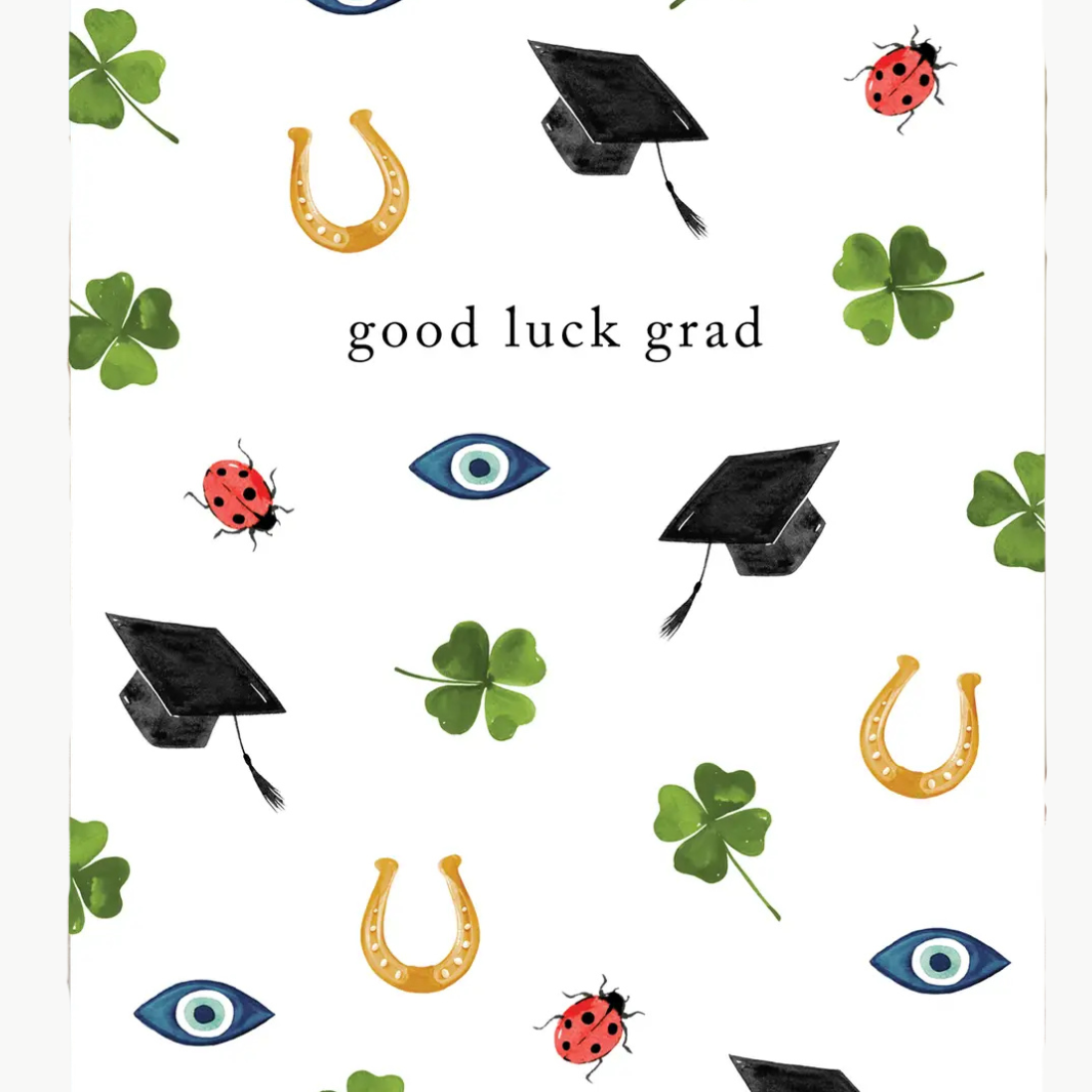 Abigail Jayne Design Lucky Graduation Greeting Card at Romi Boutique