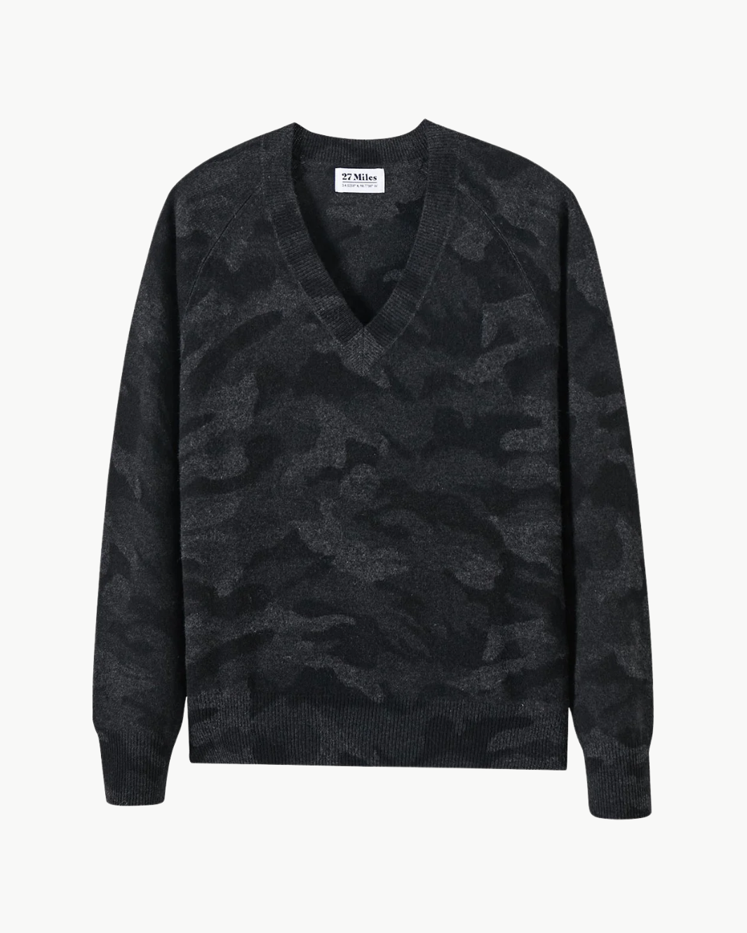 27 Miles Nani V-Neck Cashmere Sweater at Romi Boutique