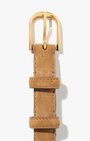 Nili Lotan Jane Suede Belt at Romi Boutique