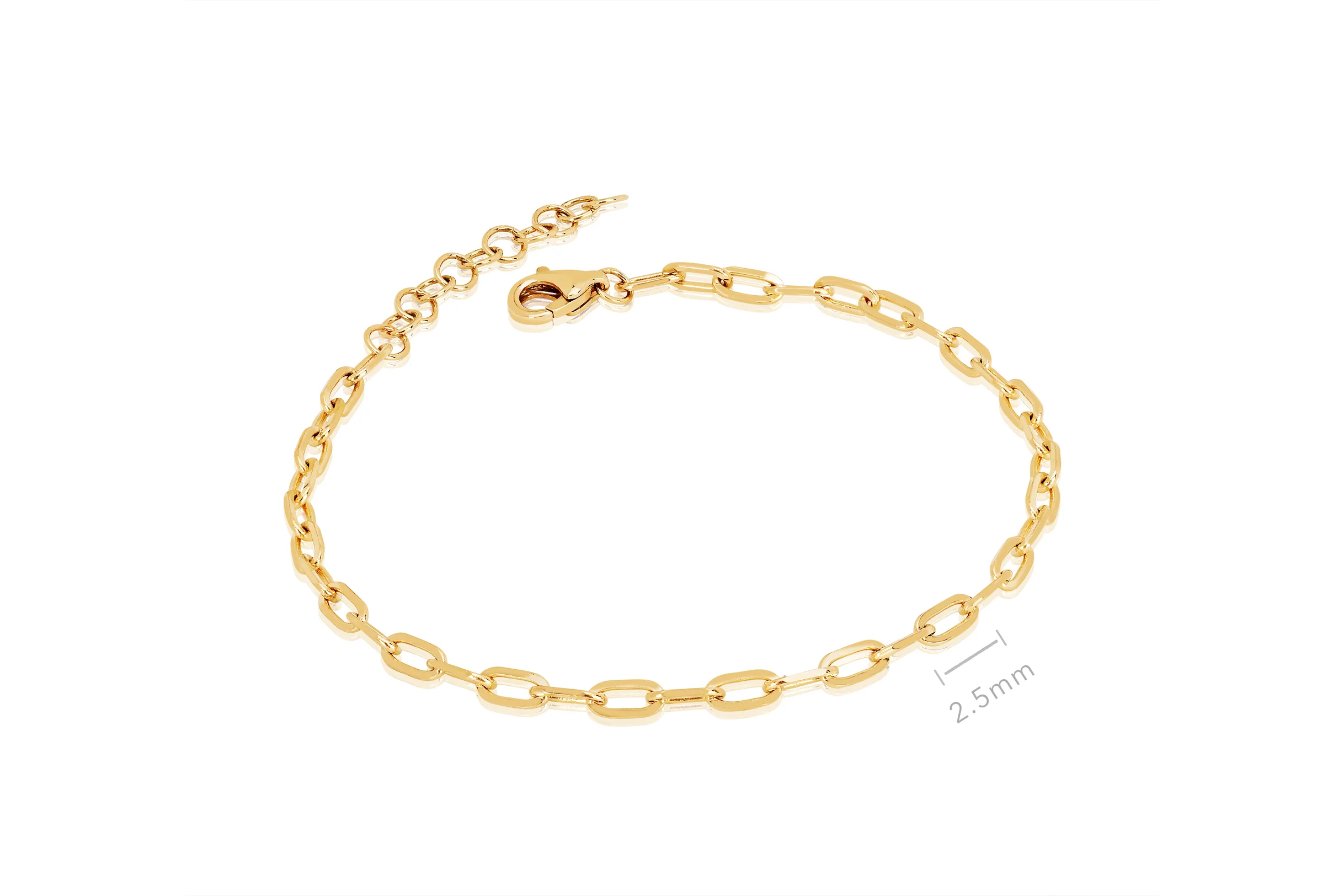 EF Collection Mini Link Bracelet at Romi Boutique