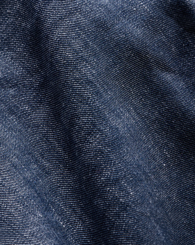 AUBRIE LINEN PANT IN BLUE MELANGE