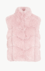Generation Love Rosario Faux Fur Vest at Romi Boutique