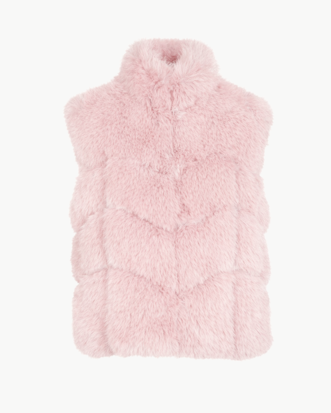 Generation Love Rosario Faux Fur Vest at Romi Boutique
