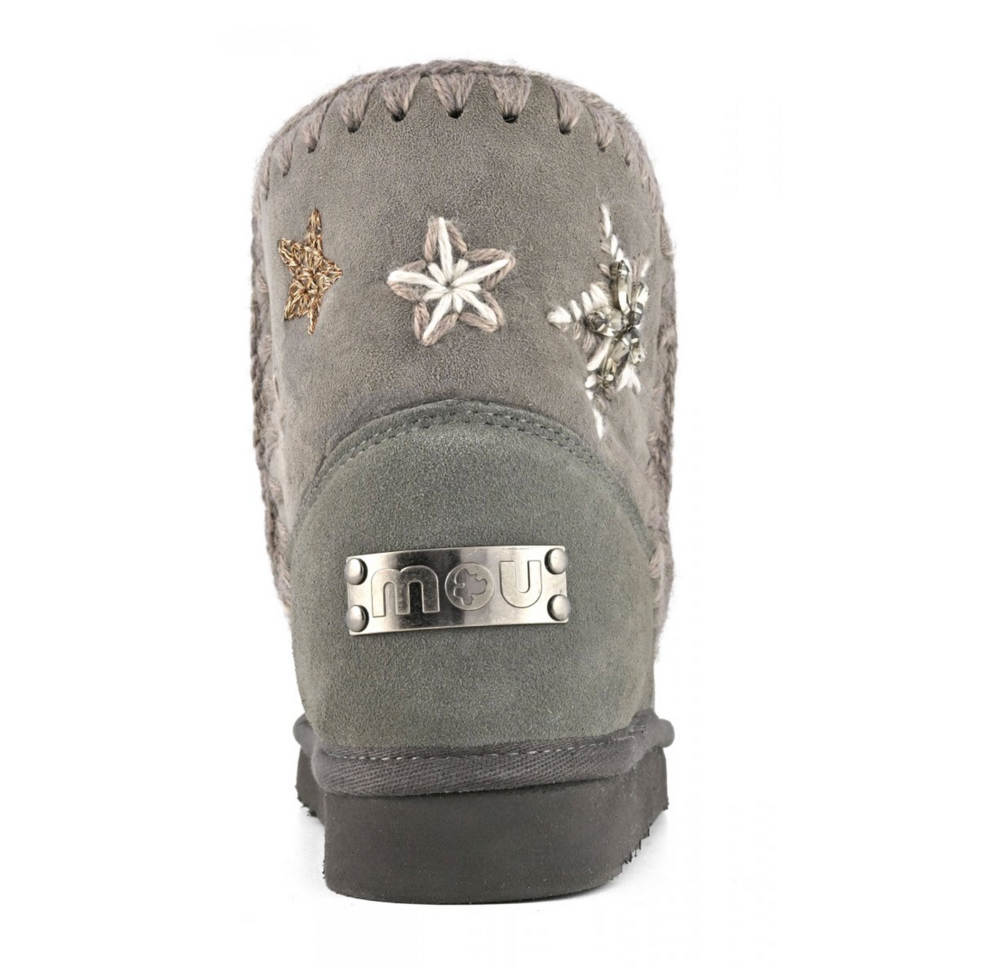 ESKIMO STARS AND RHINESTONES IN CHARCOAL