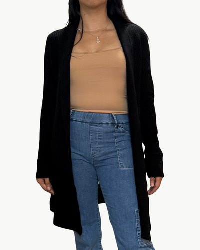 DAIS CARDIGAN IN BLACK
