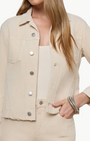 L'Agence JANELLE SLIM RAW JACKET at Romi Boutique