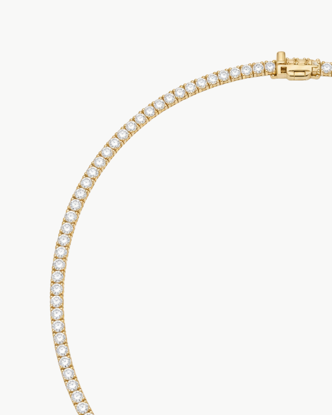 Emerson Stone Essential Diamond Tennis Necklace at Romi Boutique
