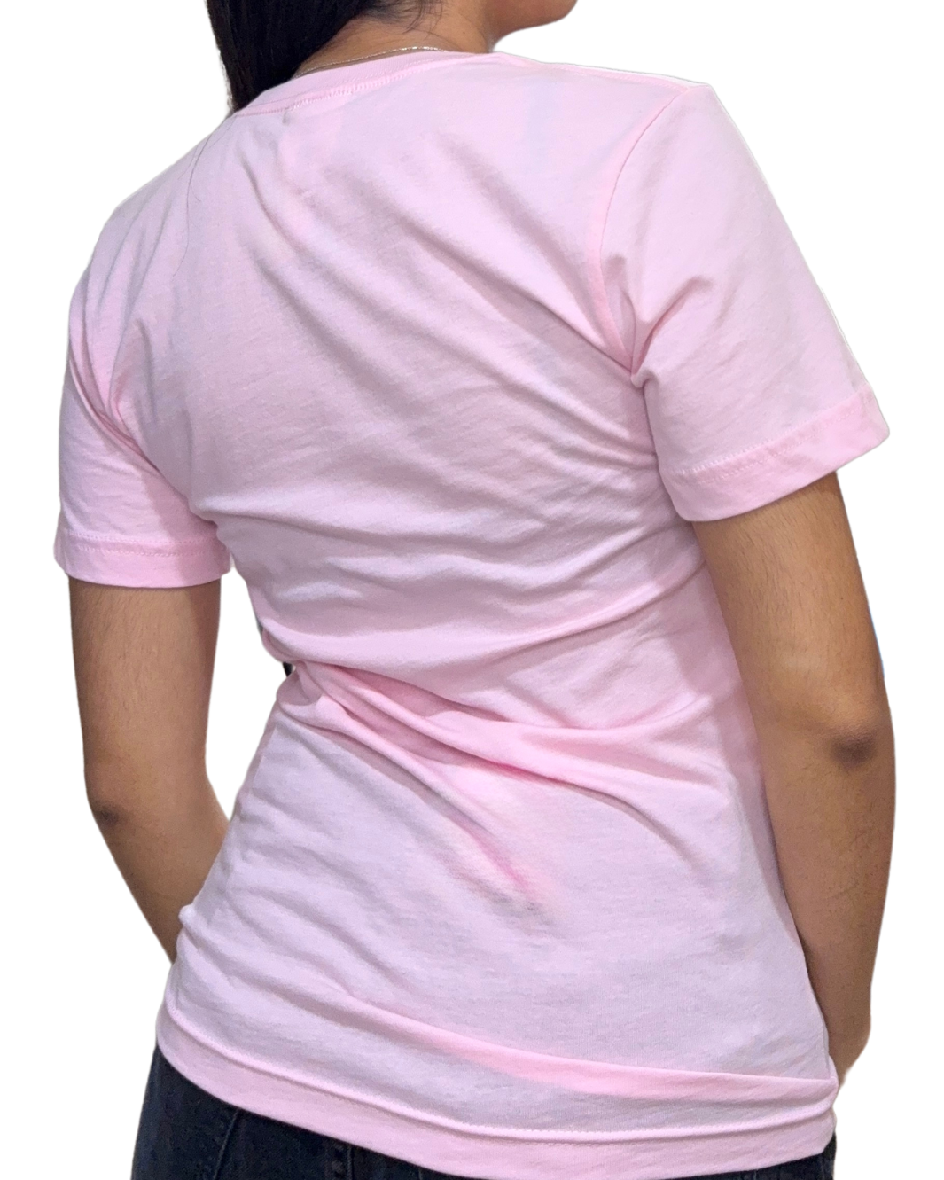 Love & Bambii SEQUIN LOVER TEE IN PINK at Romi Boutique