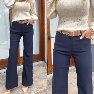 AMY IN NAVY STRIPE - Romi Boutique