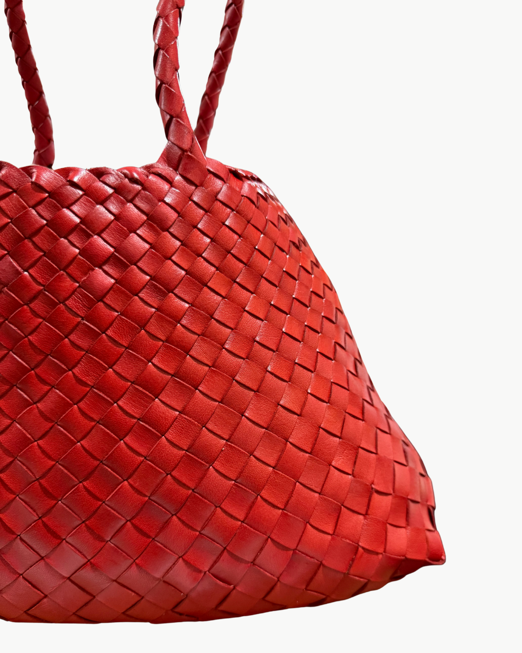Dragon Diffusion SANTA CROCE BIG IN POPPY RED at Romi Boutique