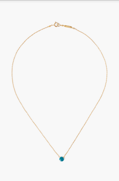 NECKLACE IN CHRYSOCOLLA - Romi Boutique