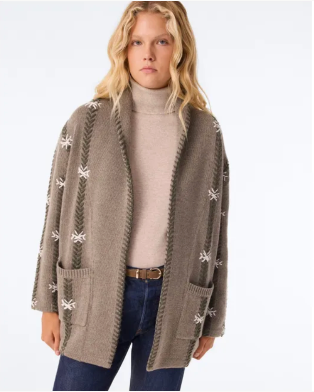 Cody Flake Cashmere Cardigan