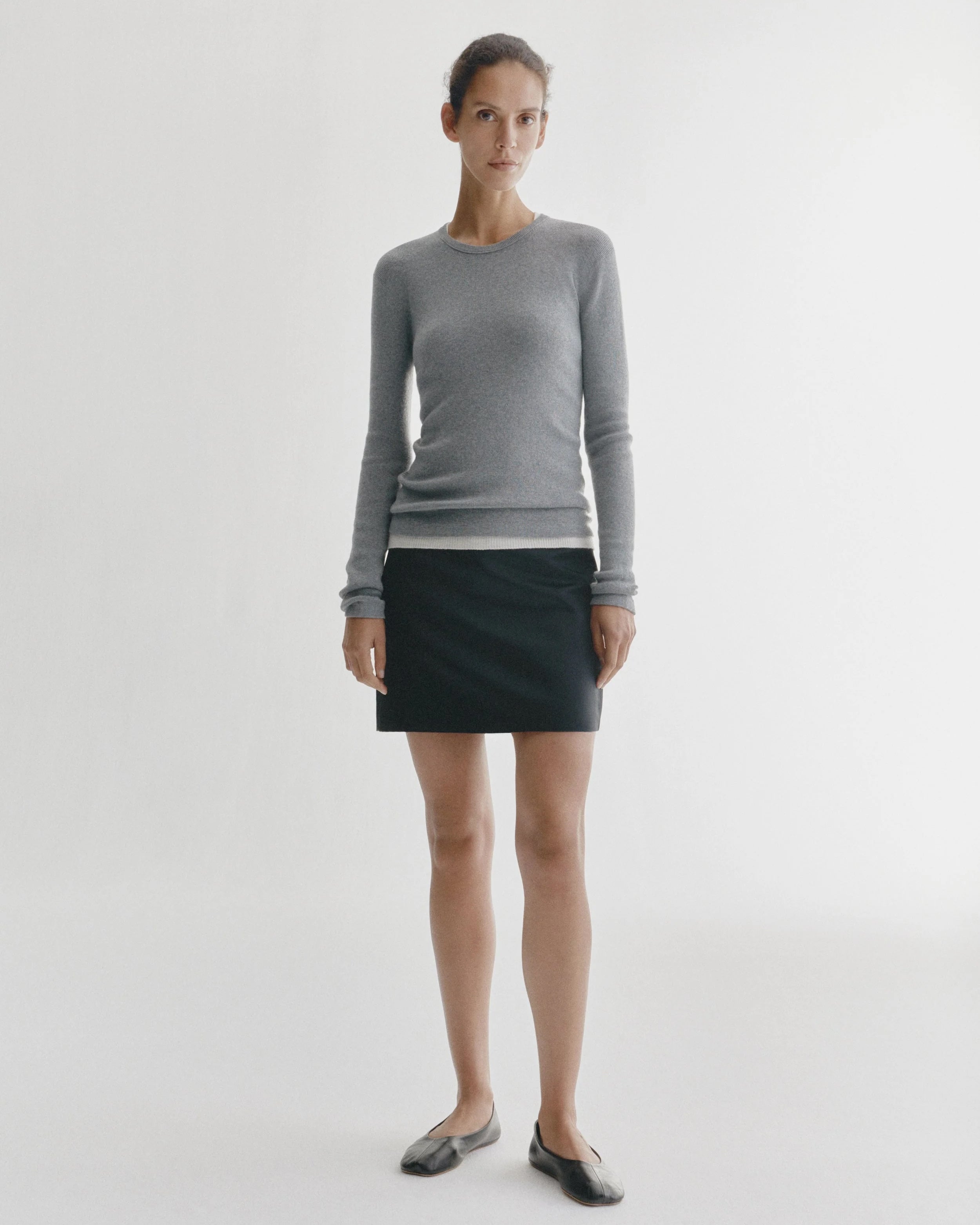 Lisa Yang Mini Skirt at Romi Boutique