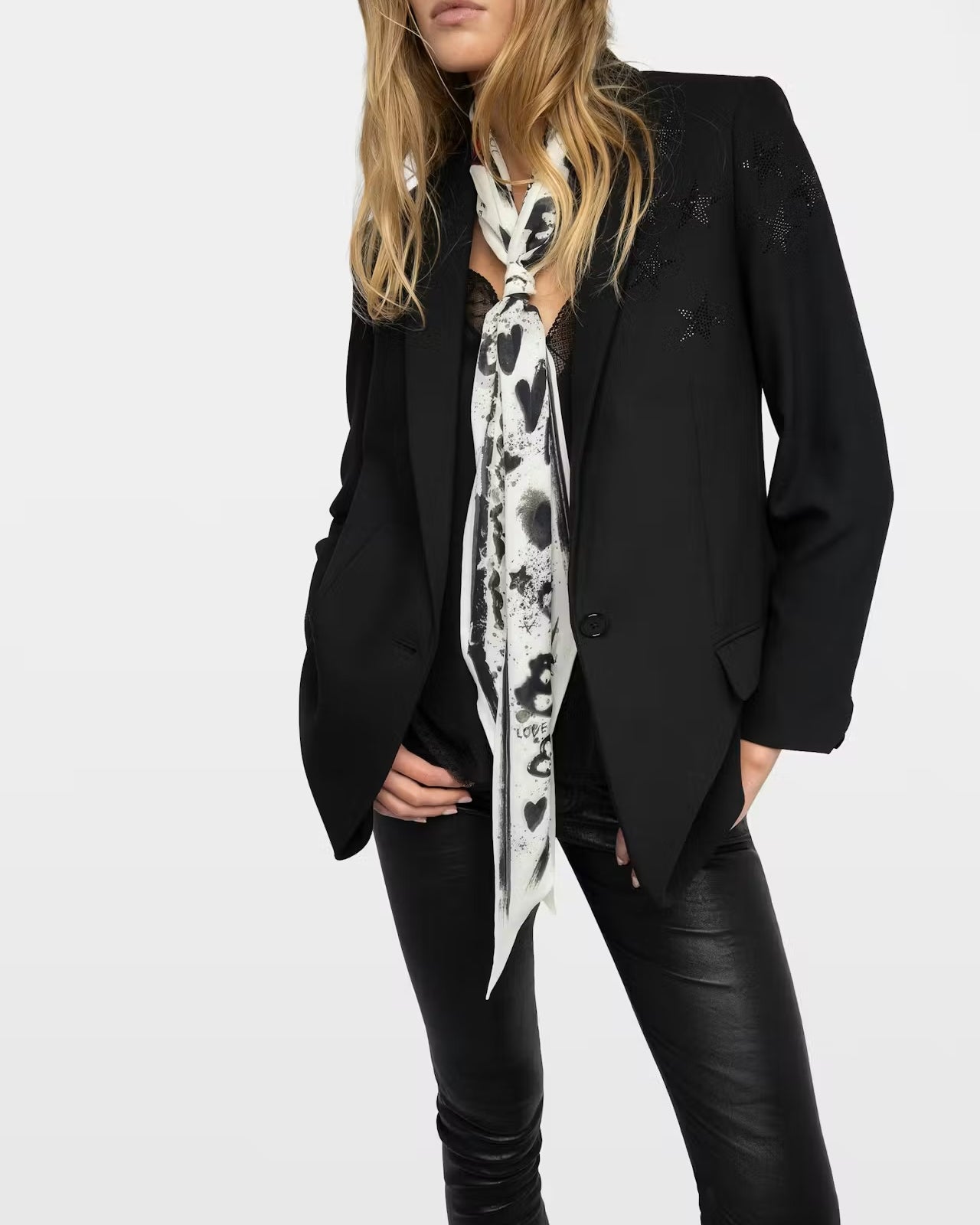 Zadig & Voltaire Jessie Silk Scarf at Romi Boutique