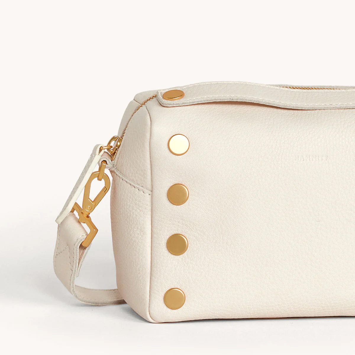 EVAN CROSSBODY SMALL IN CALLA LILY WHITE/BRUSHED GOLD