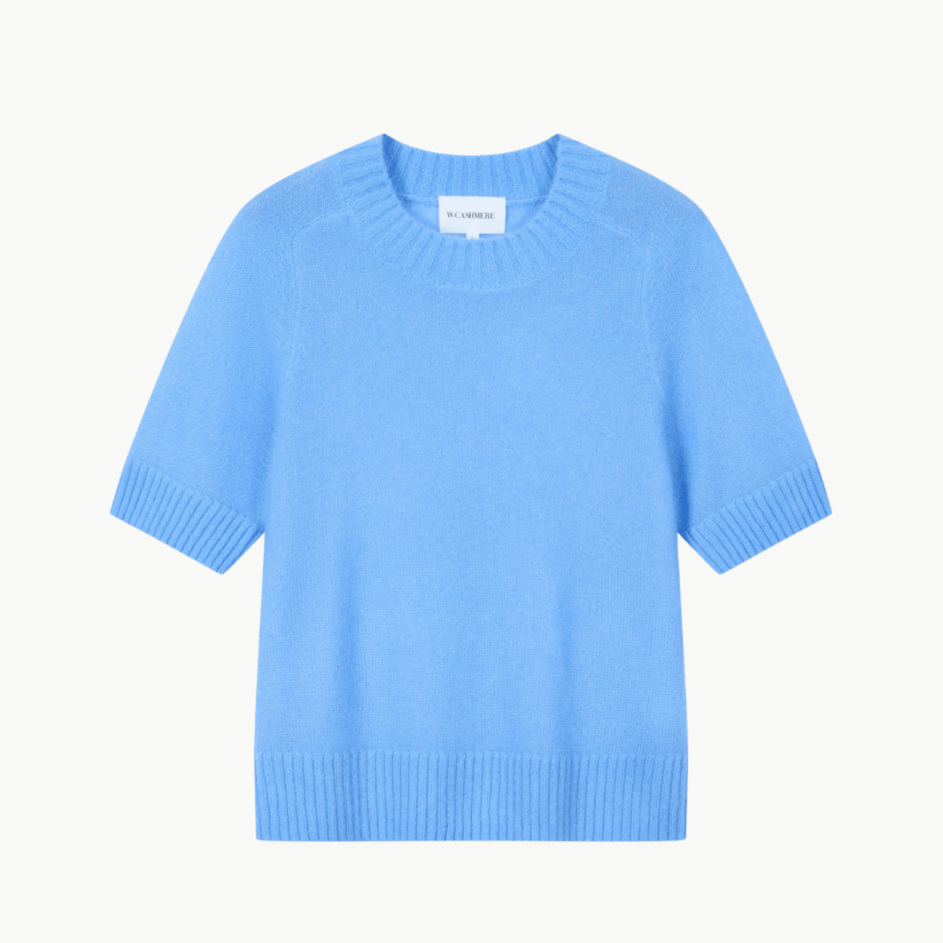 W.Cashmere Ysella Short Sleeves Sweater at Romi Boutique