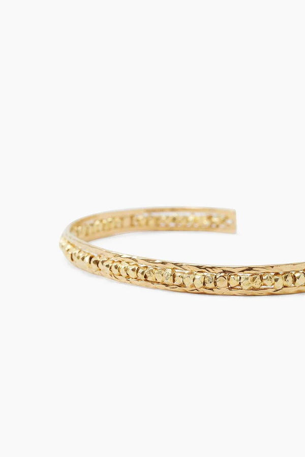 SEDONA CUFF IN YELLOW GOLD - Romi Boutique